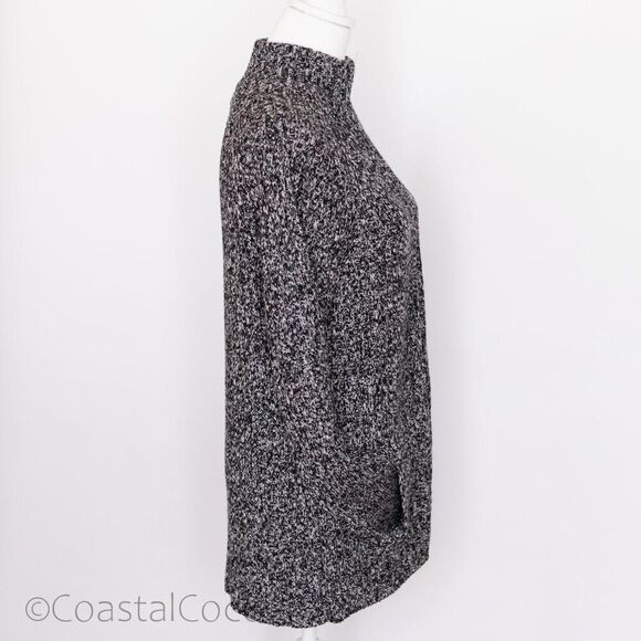 Vintage Italian Knit Cardigan L Sweater 100% Fine Merino Wool Normcore Scandi - Picture 3 of 13